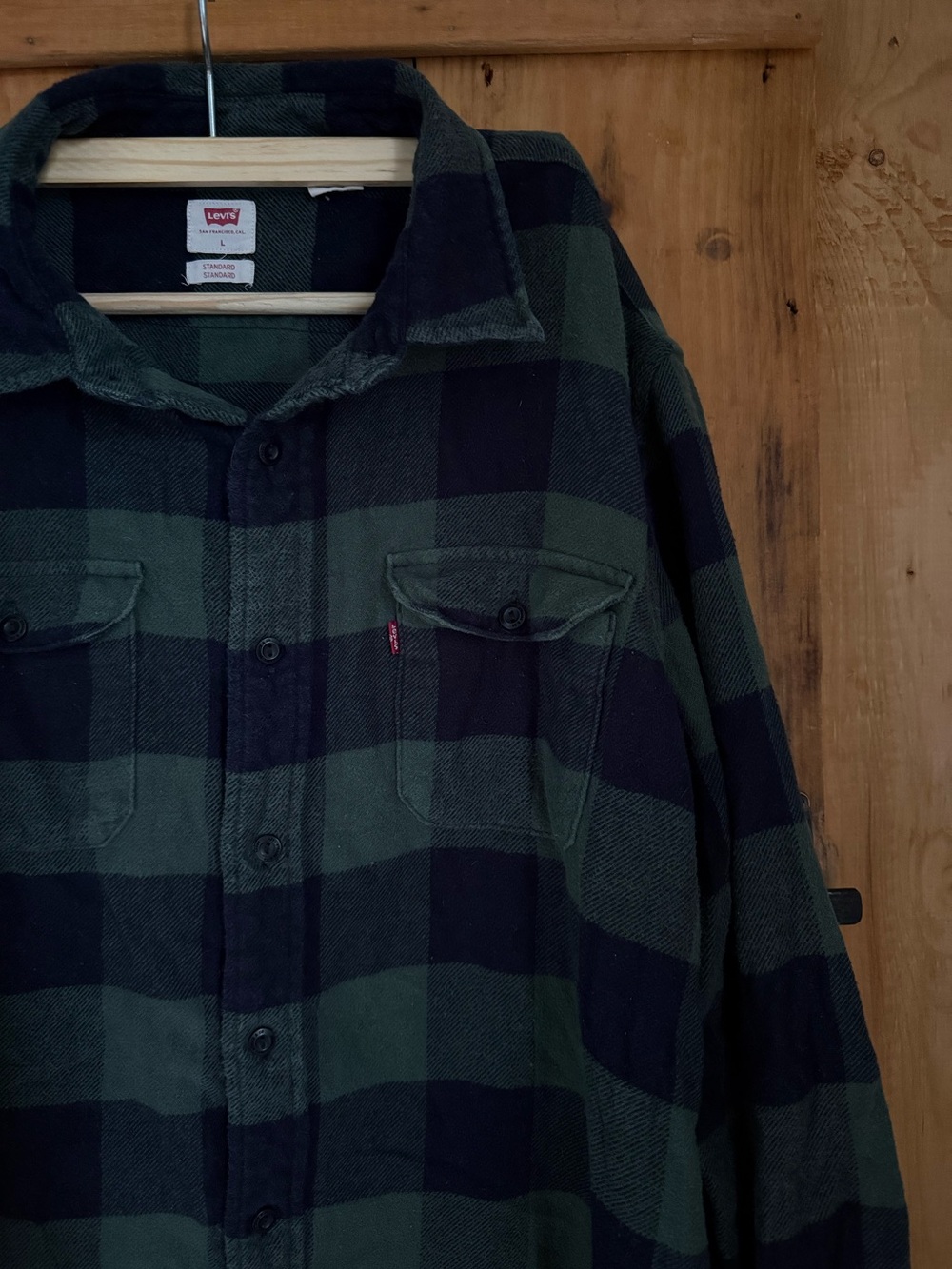 LEVIS | flannel button up